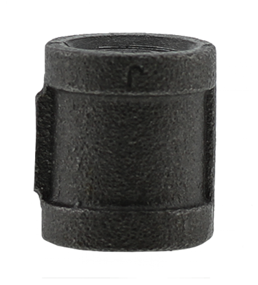 3/8" COUPLING - BLACK