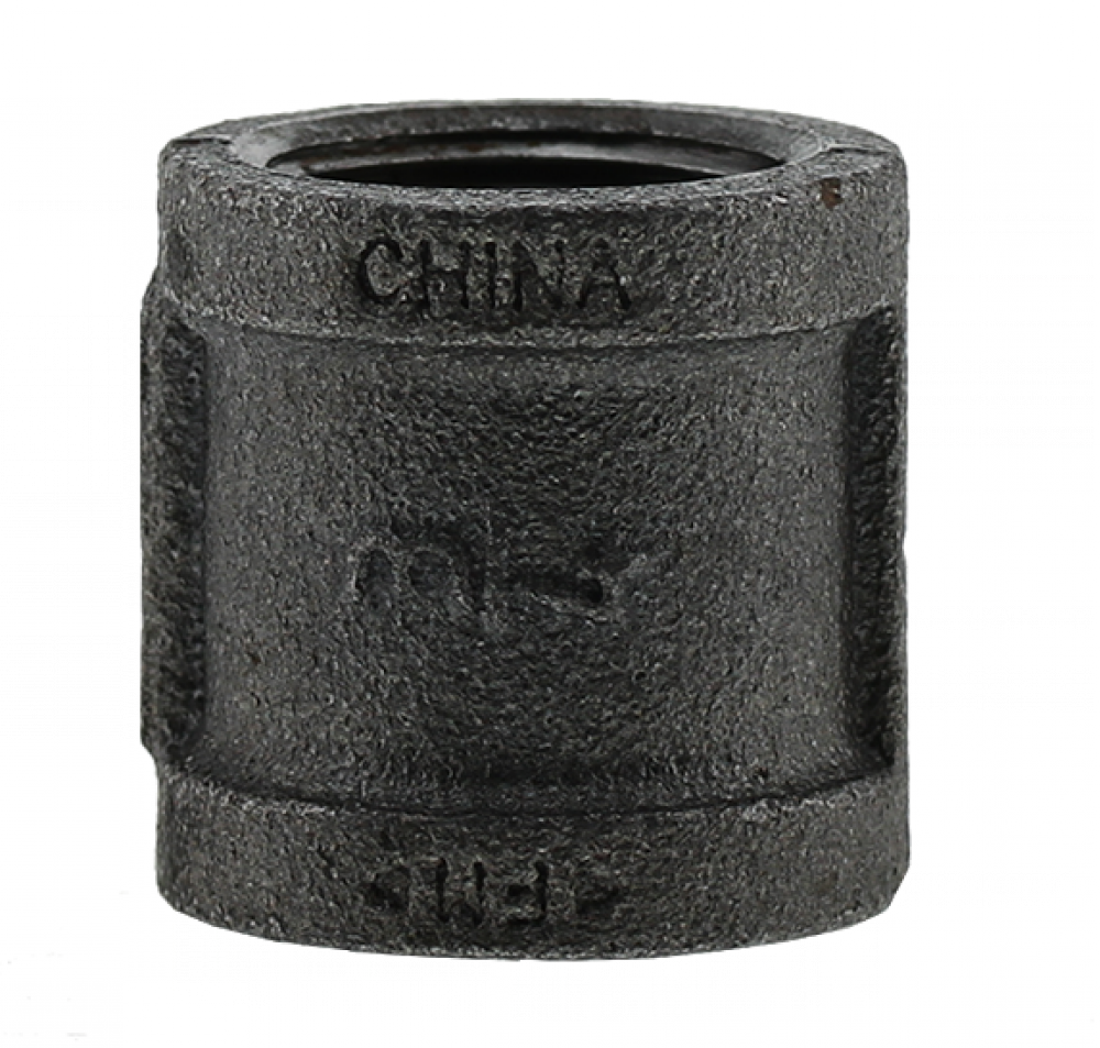 3/4" COUPLING - BLACK