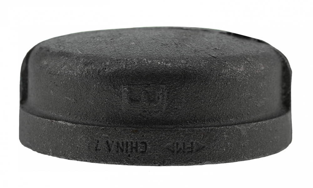 3" CAP - BLACK