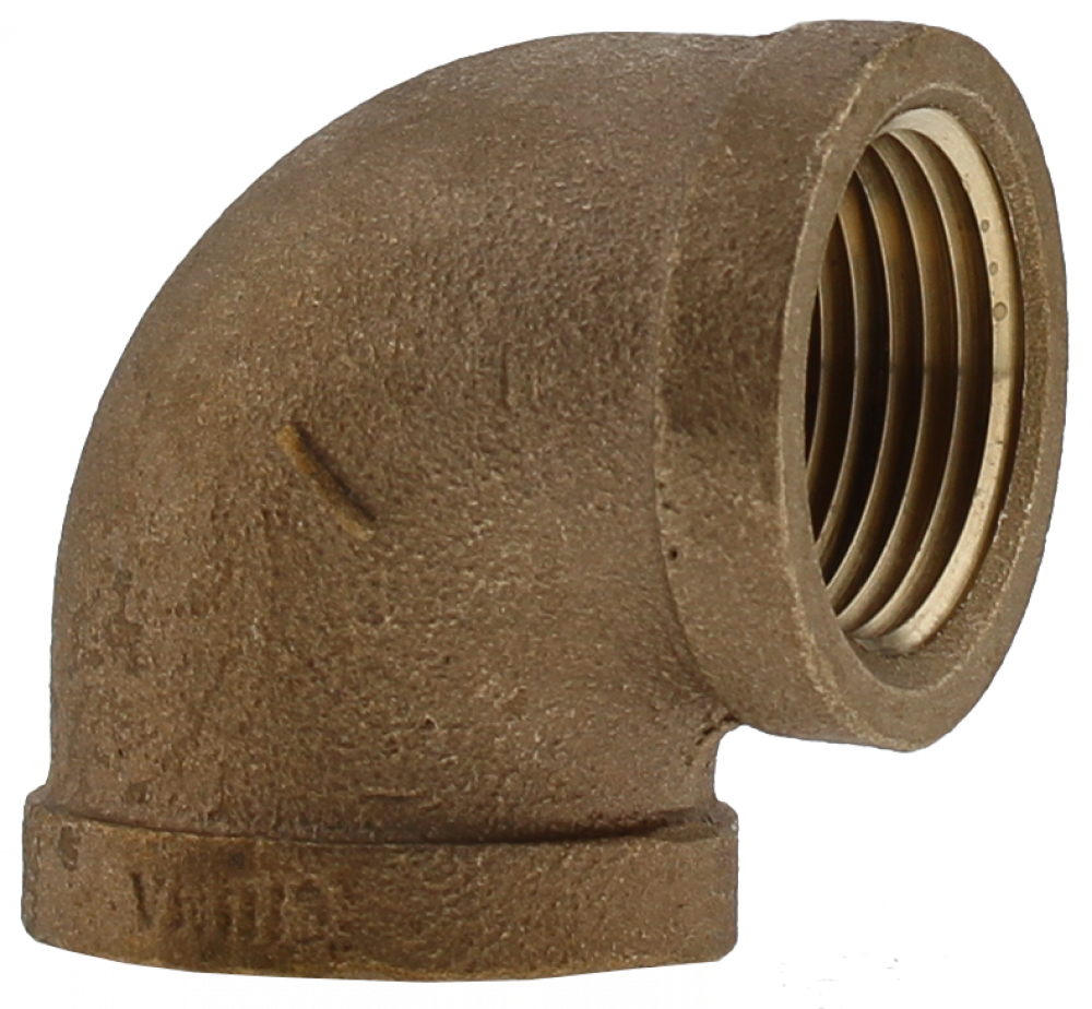 1" BRONZE 90' ELBOW