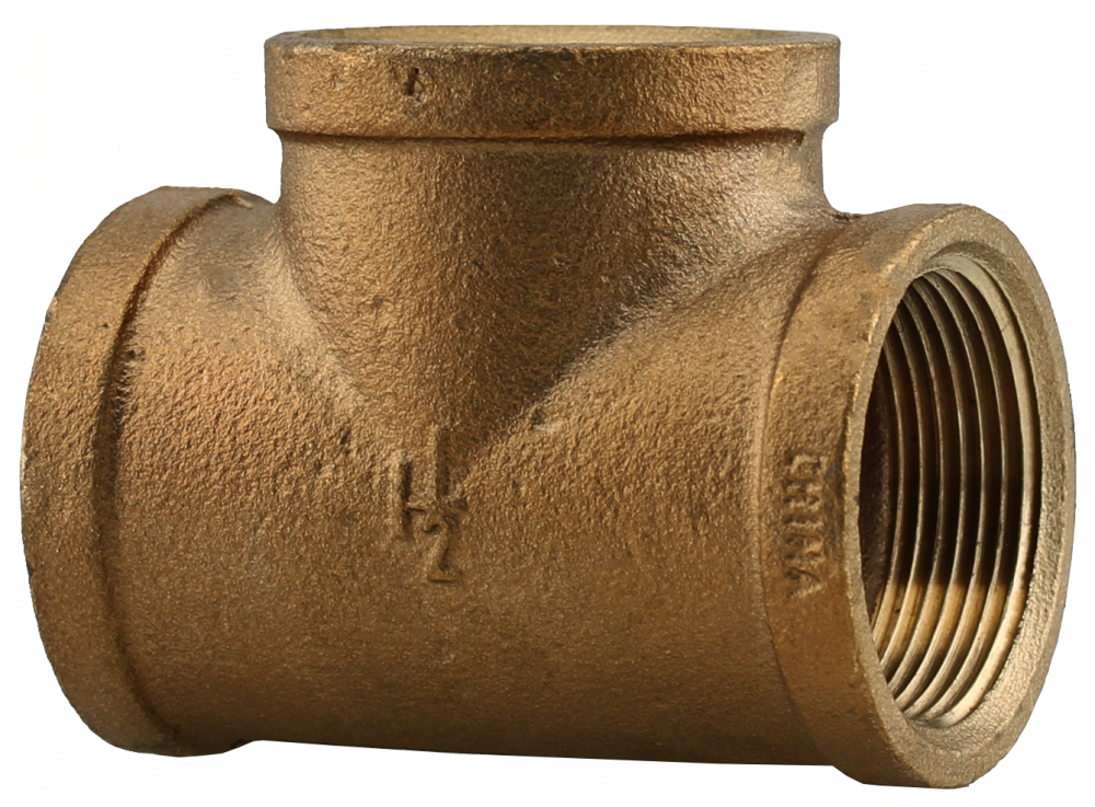 1-1/2" BRONZE TEE