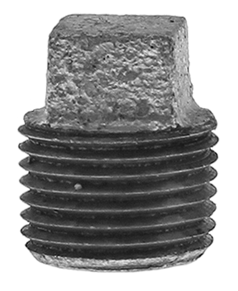 1/2" PLUG - GALVANIZED