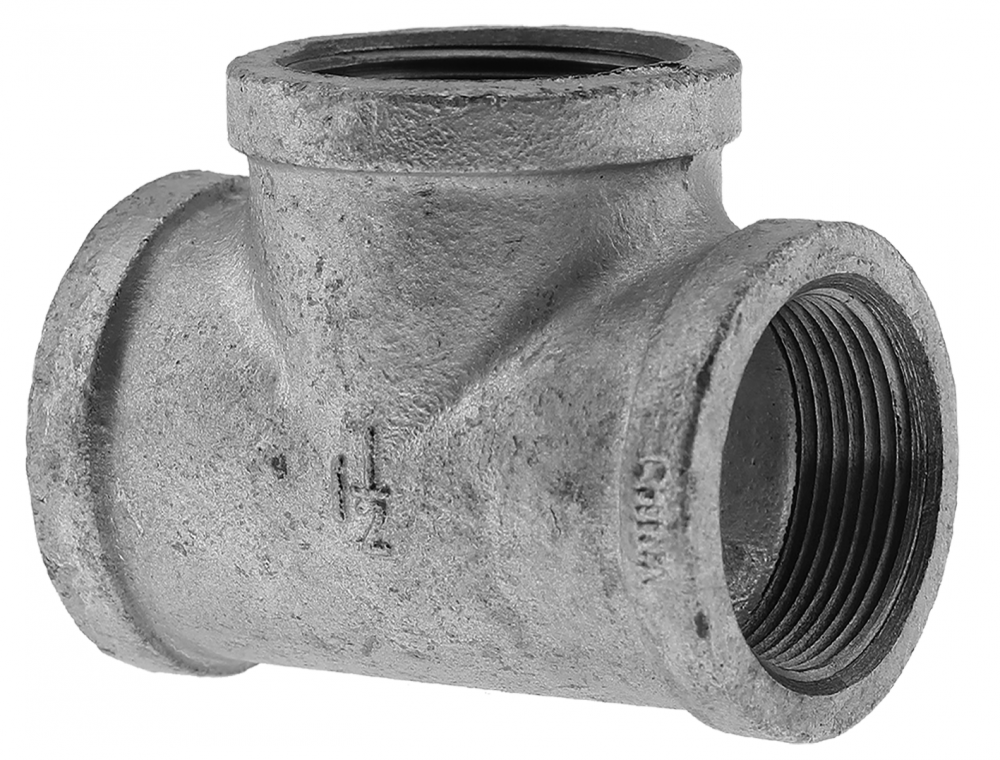 1-1/2" TEE - GALVANIZED