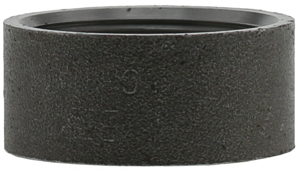 1-1/2" HALF MERCHANT COUP -BLK