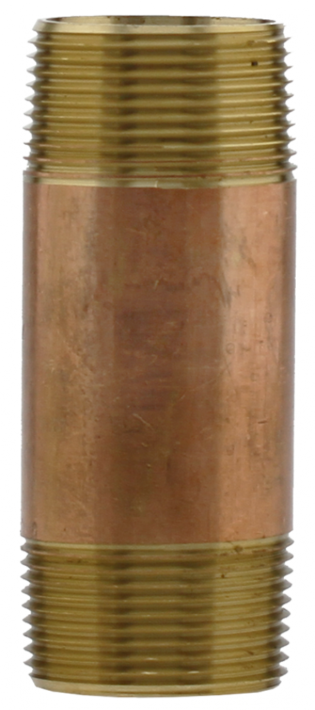 1-1/4" x 4" R BRASS NIPPLE