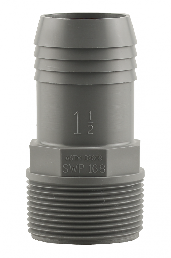 1-1/2" ADAPTER - POLY