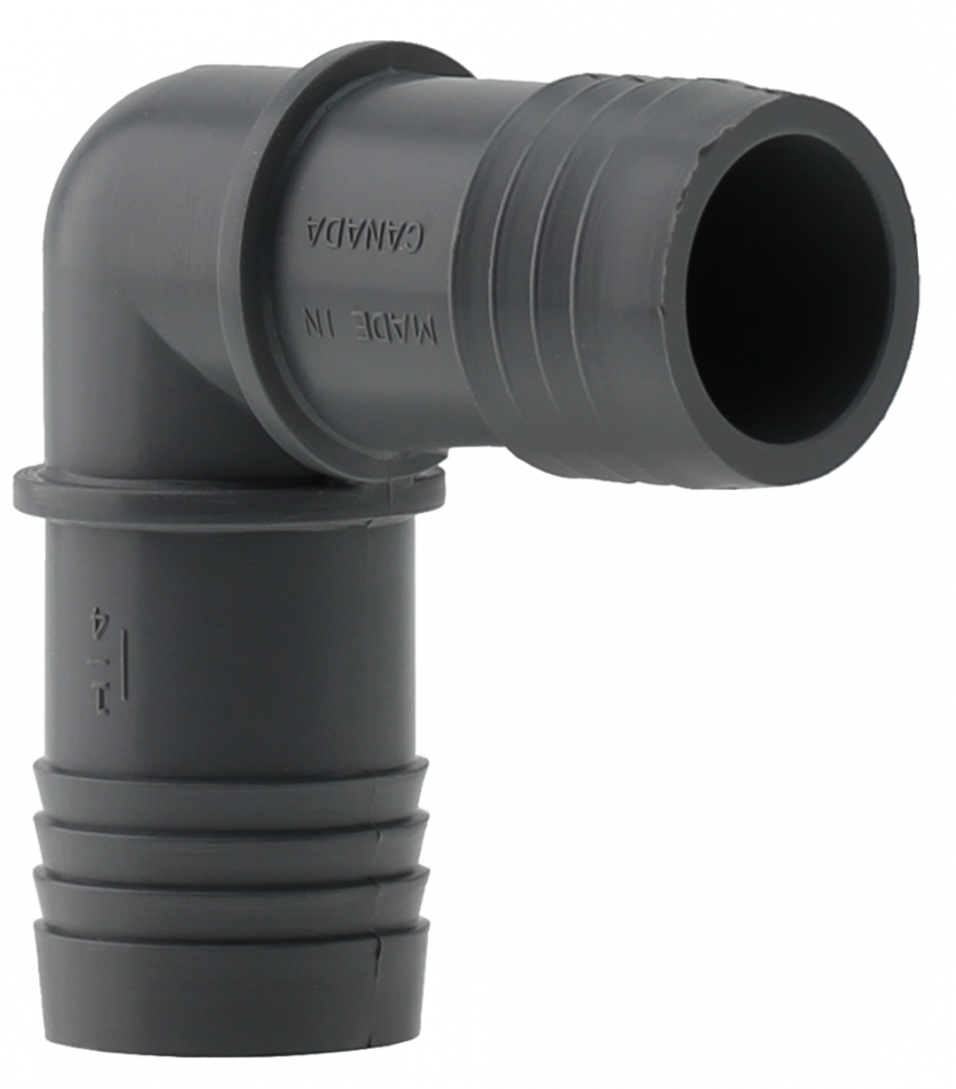 1-1/4" ELBOW - POLY