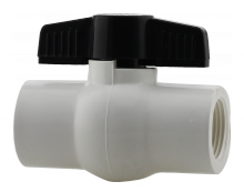 Boshart Industries 0929-10 - 1" FPT PVC BALL VALVE