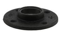 Boshart Industries 2-BLFF-12 - 1-1/4" FLOOR FLANGE - BLACK