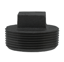 Boshart Industries 2-BLP-25 - 2-1/2" SQ. PLUG - BLACK