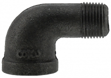 Boshart Industries 2-BLSE-03 - 3/8" STREET ELBOW - BLACK