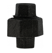 Boshart Industries 2-BLU-01 - 1/8" UNION - BLACK