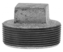 Boshart Industries 2-GP-20 - 2" PLUG - GALVANIZED