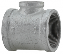 Boshart Industries 2-GRT-202010 - 2" x 2" x 1" RED TEE - GALV