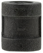 Boshart Industries BL3C-10 - 300LB 1" COUPLING - BLACK