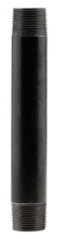 Boshart Industries BLN-1080 - 1" x 8" NIPPLE - BLACK