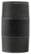 Boshart Industries BLN-2550 - 2-1/2" x 5" NIPPLE - BLACK