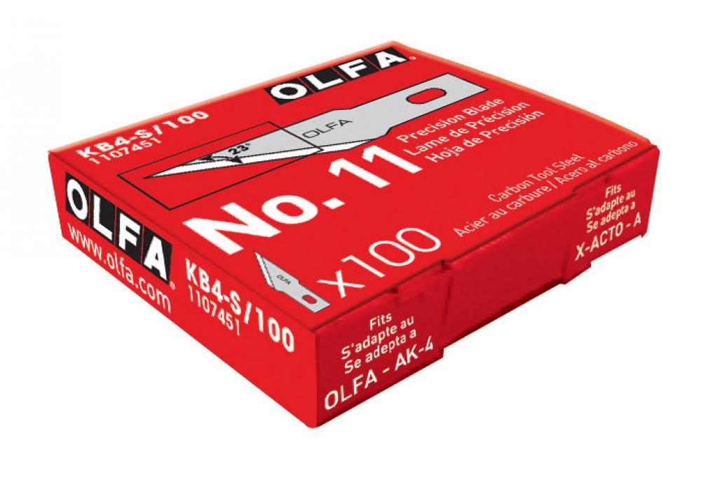 KB4-S/5 No.11 Precision Graphic/Art Blade, 5pk