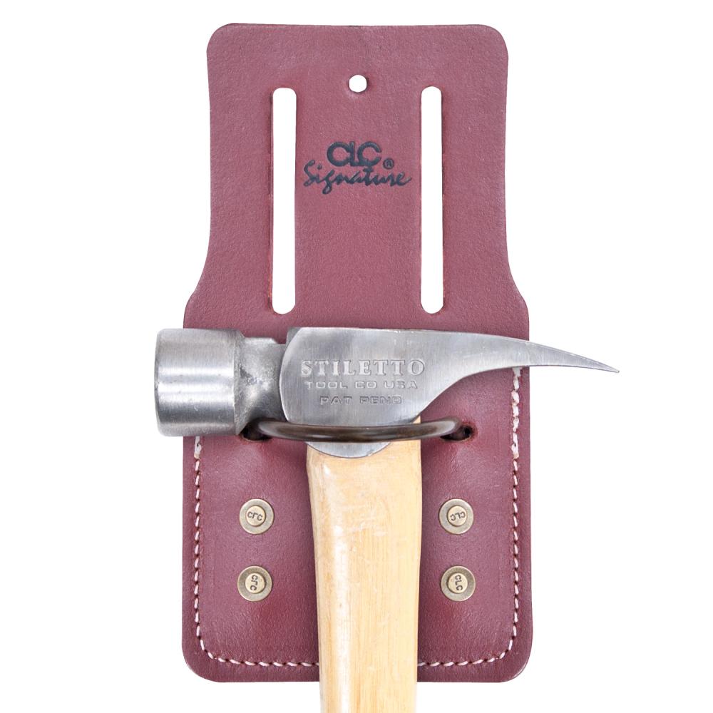 HEAVY-DUTY LEATHER HAMMER HOLDER