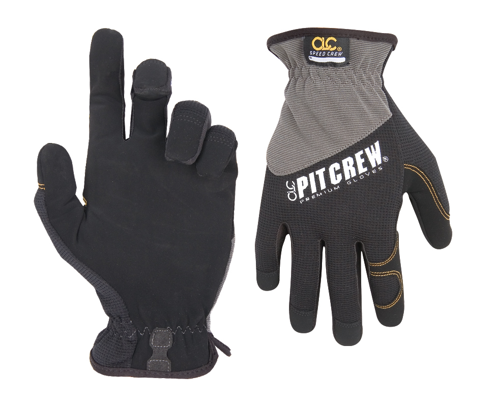 SPEED CREW™ - BLACK/GREY - M