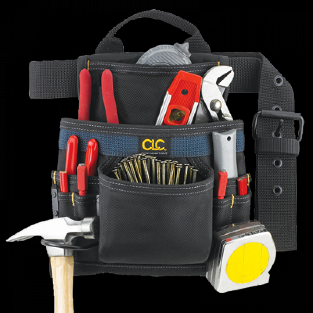 BALLISTIC NAIL & TOOL BAG - 10 POCKETS
