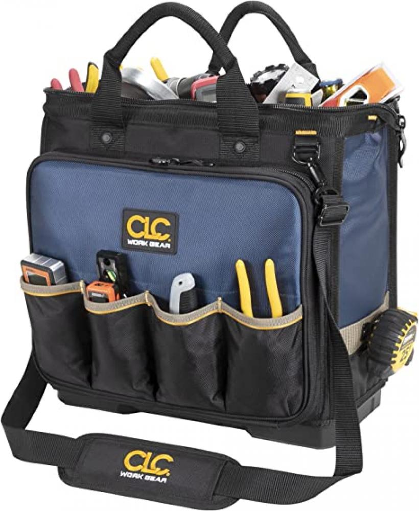 17" MOLDED BASE MULTI-CCOMPARTMENT TECHNICIAN'S TOOL BAG