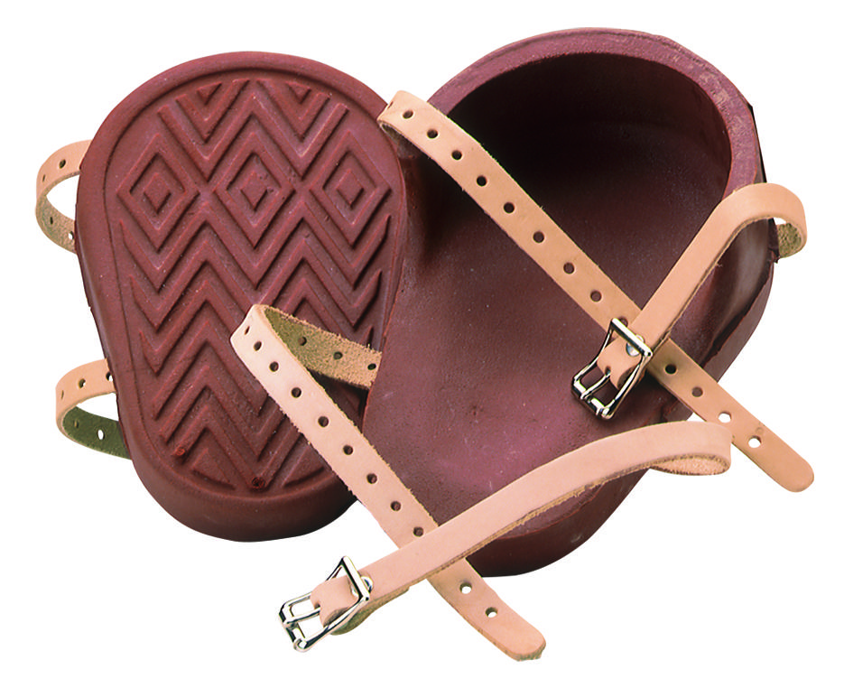 PROFESSIONAL HEAVY-DUTY MOLDED RUBBER KNEEPADS