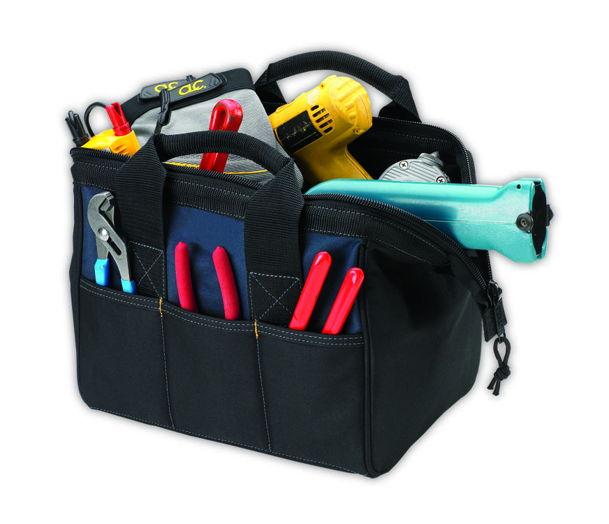 12" BIGMOUTHTM TOTE BAG - 23 POCKETS