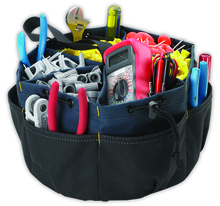 Kunys Leather SW1148 - DRAWSTRING BUCKETBAGTM - 18 POCKETS