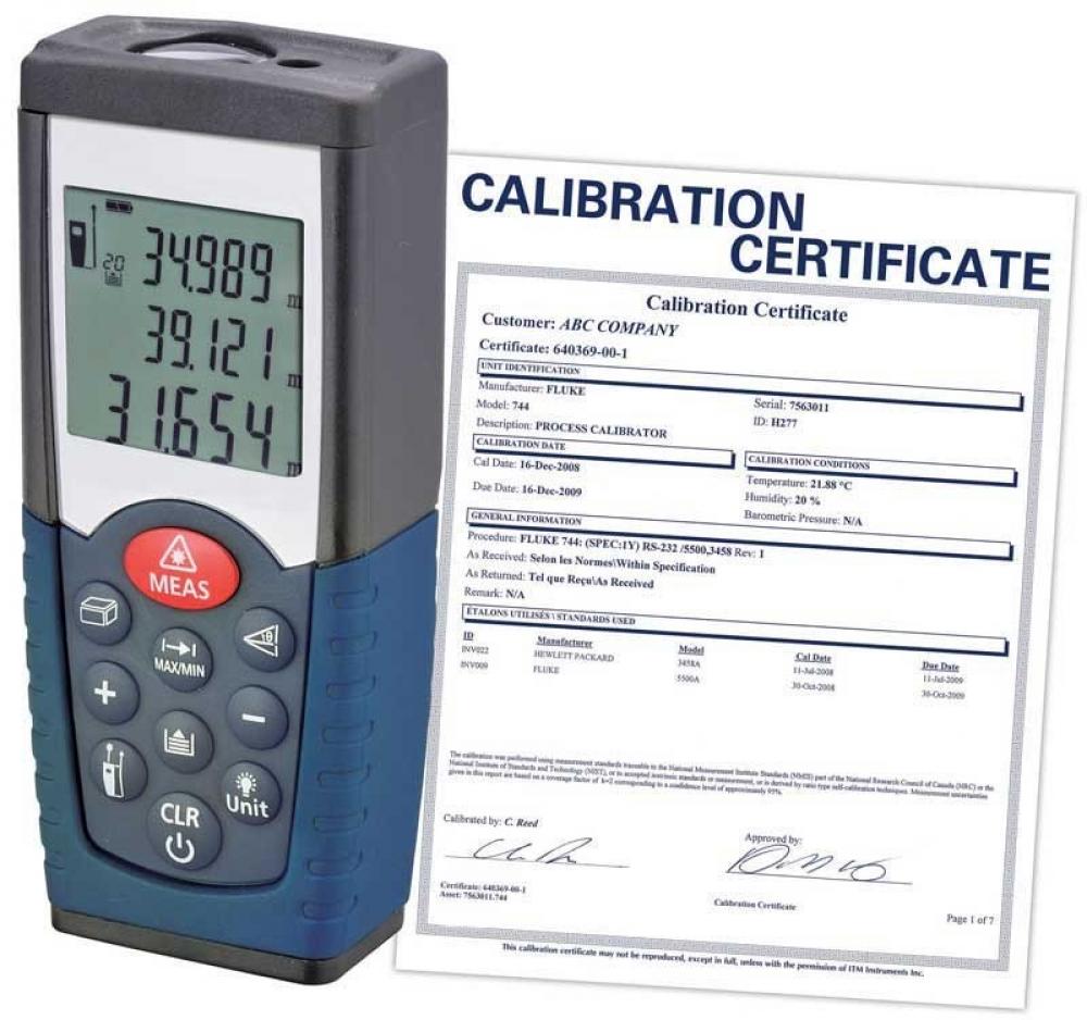 REED R8001-NIST Laser Distance Meter