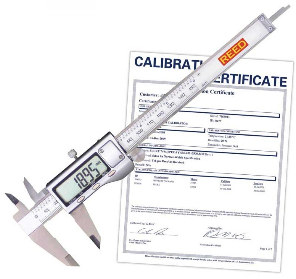 REED DC-515-NIST Digital Caliper