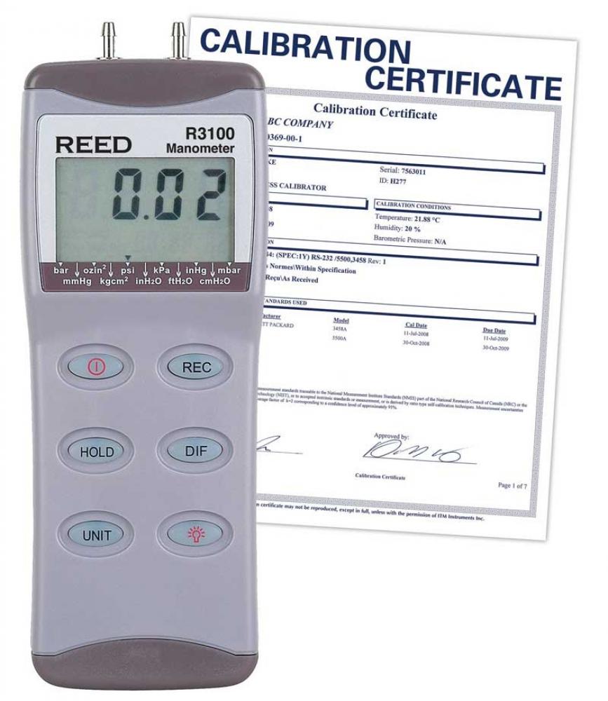 REED R3100 Digital Manometer