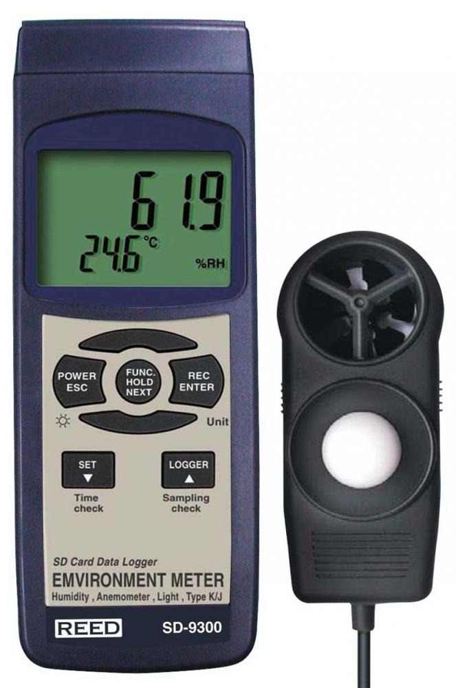 REED SD-9300 Data Logging Environmental Meter