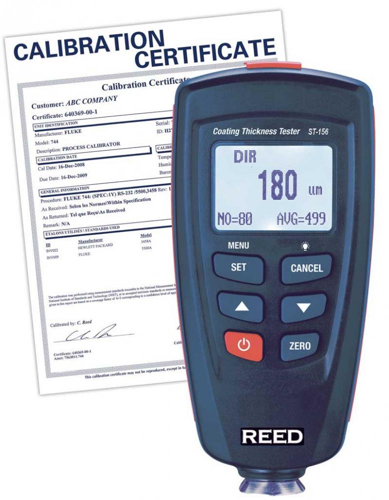 REED ST-156-NIST Coating Thickness Gauge
