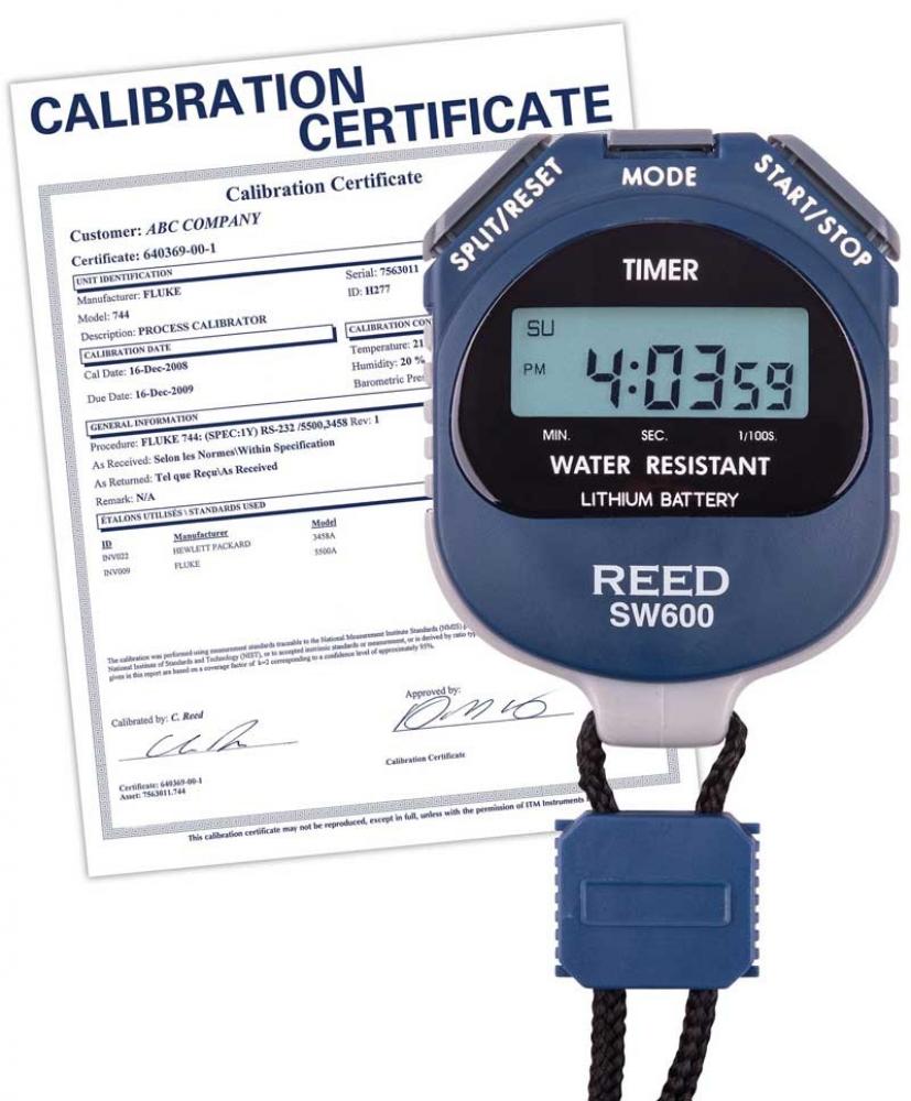 REED SW600-NIST Digital Stopwatch
