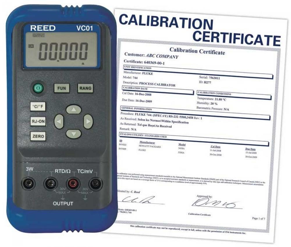 REED VC01 Temperature Simulator