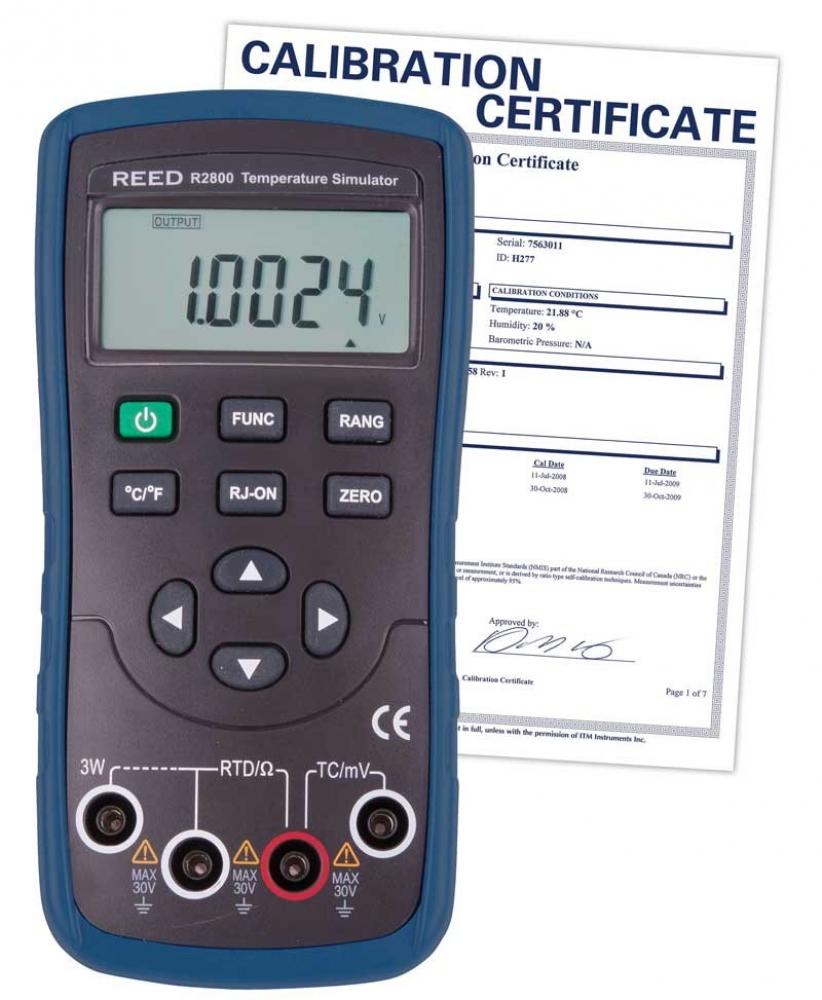 REED R2800-NIST Temperature Simulator