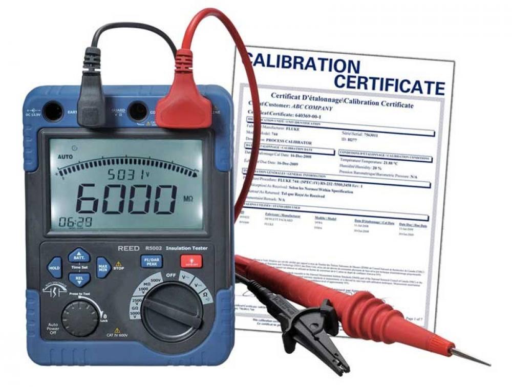 REED R5002-NIST Digital High Voltage Insulation Tester