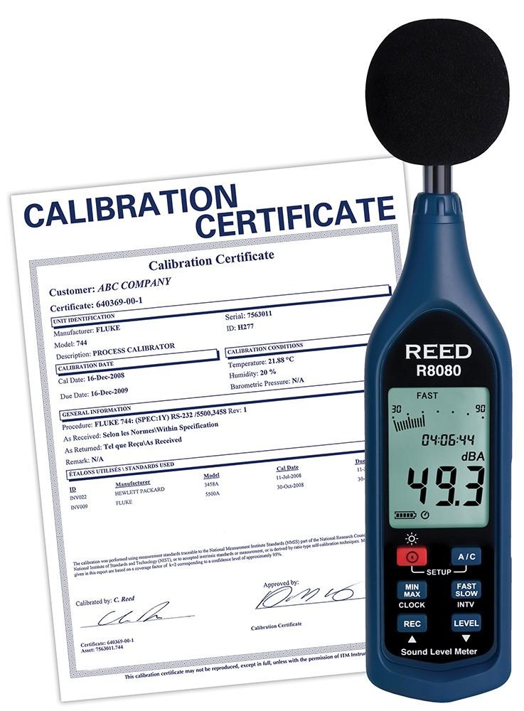 REED R8080 Sound Level Meter/Data Logger
