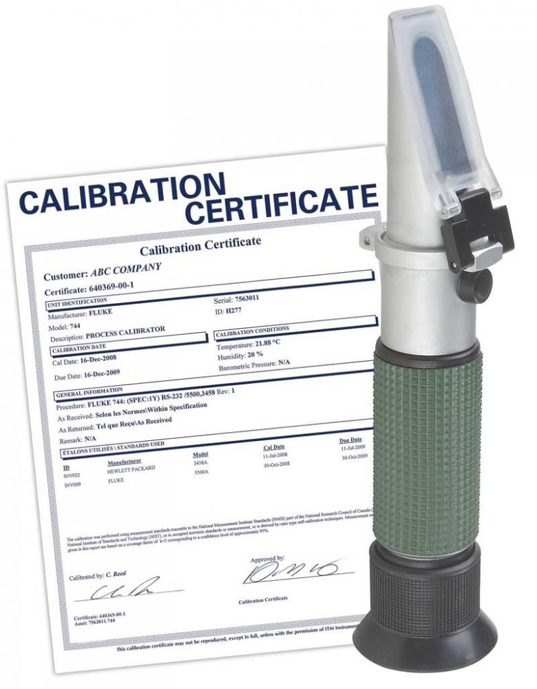 REED R9500-NIST BRIX Refractometer