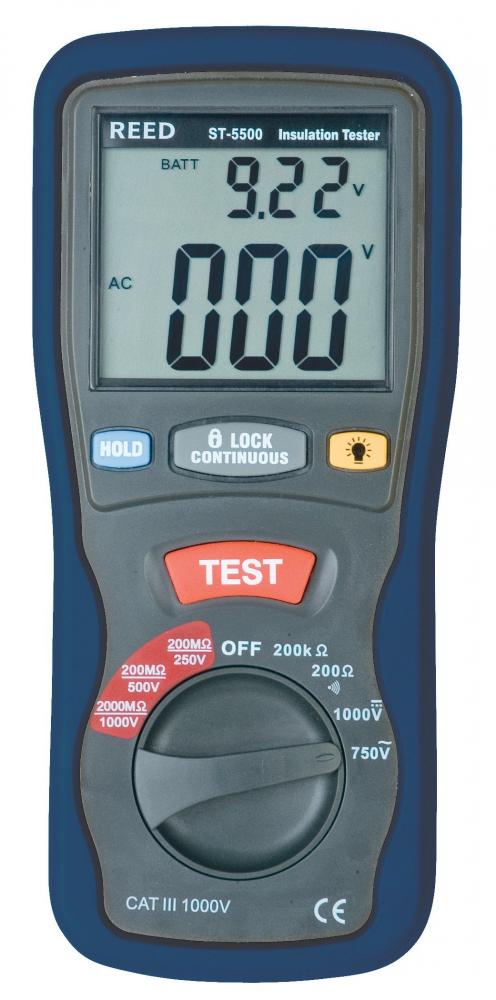 REED ST-5500 Insulation Tester