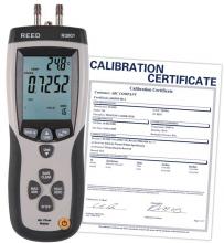 ITM - Reed Instruments R3001-NIST - REED R3001 Pitot Tube Anemometer and Differential Manometer, with Air Volume (CFM/CMM), include