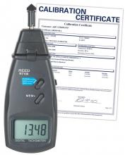 ITM - Reed Instruments R7100-NIST - REED R7100 Combination Contact / Laser Photo Tachometer, includes NIST Traceable Certification