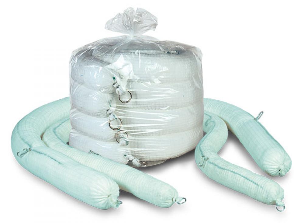5"x10' White Sock in Net Boom