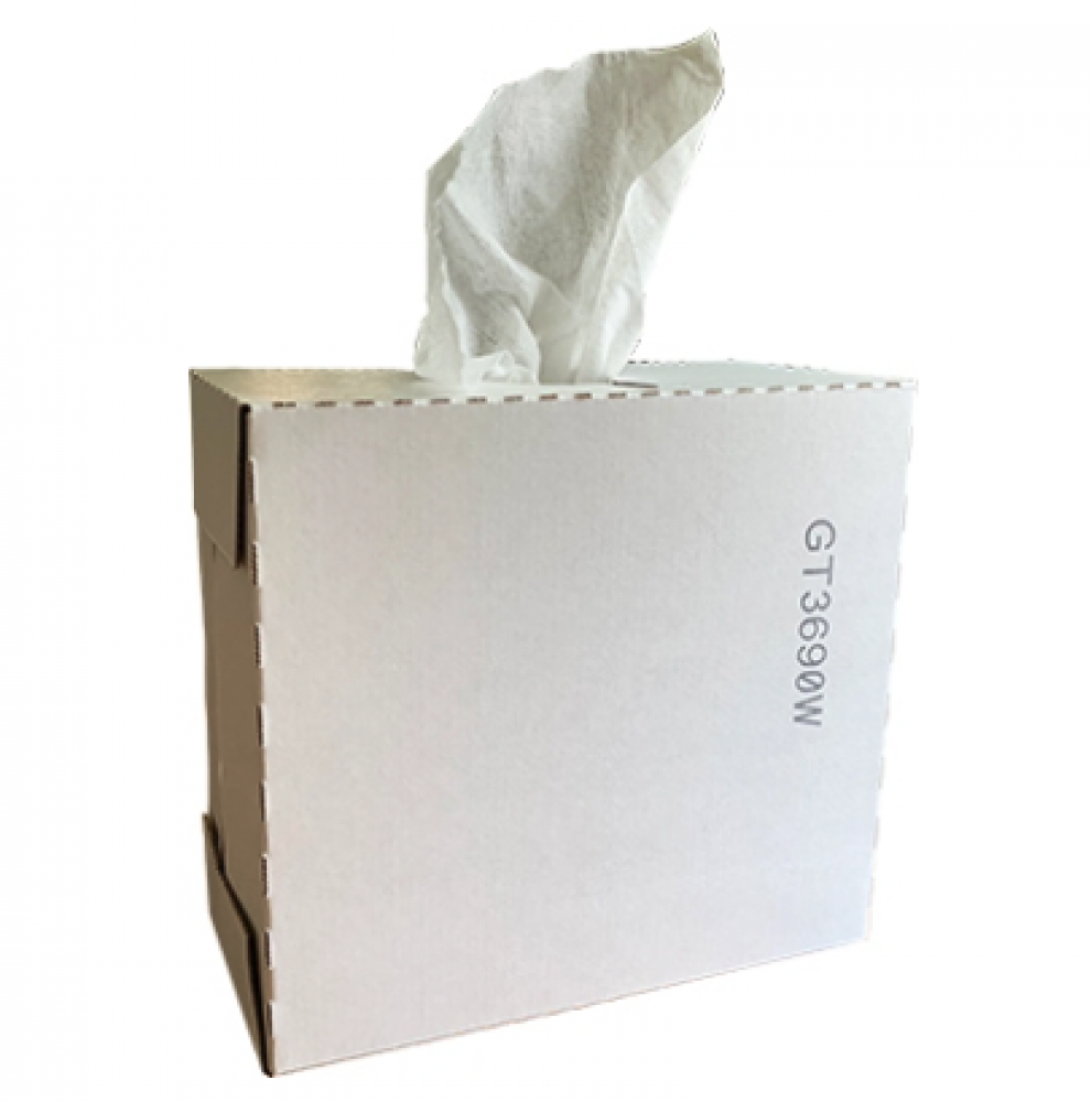 Spilfyter Medium Duty <br>Wiper Box 9.4" x16.75" White GT Series Pop-up wipers