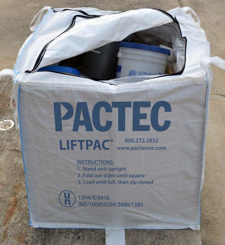Self Standing FIBC<br> UN Rated X Disposal Bag