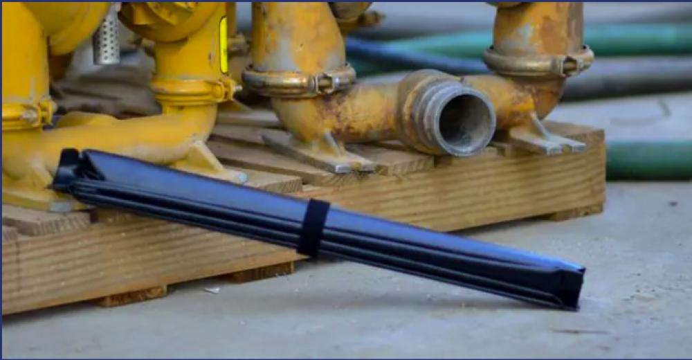 PVC 6" Wall <br>Collapsible Roll-up Berm