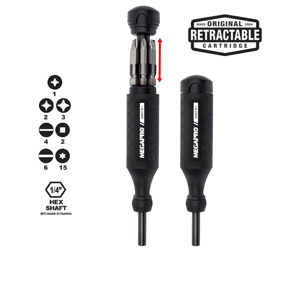 8-in-1 Original Screwdriver - Black