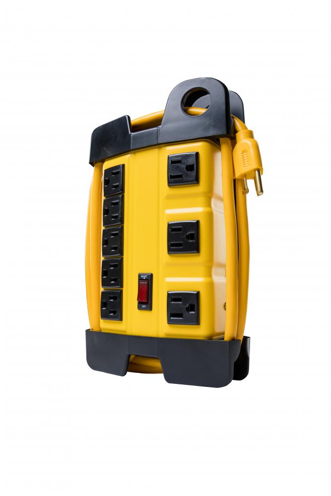 WORKSHOP- WOODS PRO 8 OUT MT PWR BLK 6'