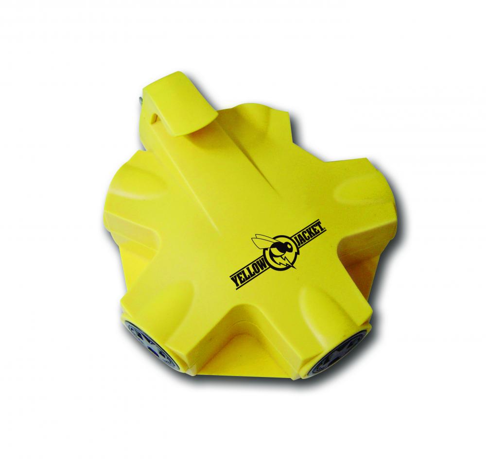 ADAPTER- 5 OUTLET YELLOW BULK